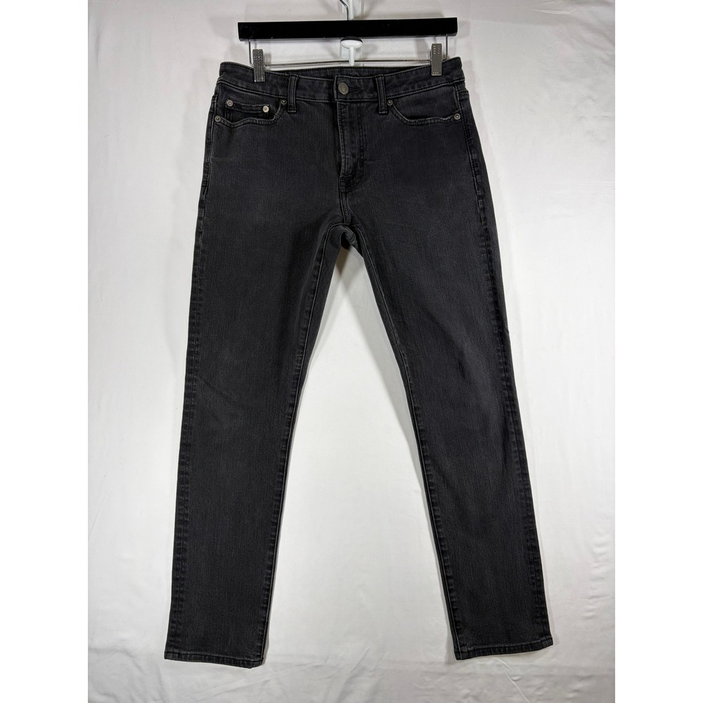 American Eagle Slim Flex Jeans Womens 30x30 Charcoal Faded Black Stretch